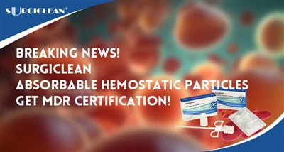 Son Dakika Haberleri! Surgiclean Emilebilir Hemostatik Parçacıklar MDR Sertif...